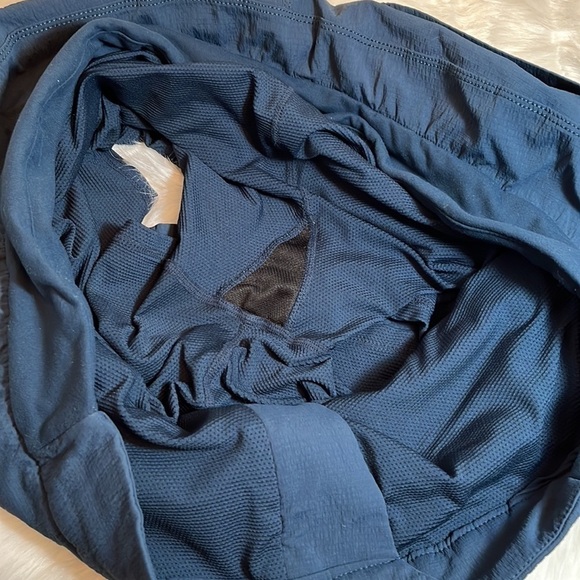 Athleta Navy Blue Cargo Skirt Size 16T - Picture 11 of 15